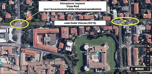 mappa Vista-Red - Pesaro