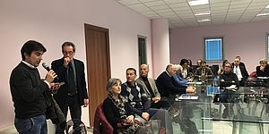 Assemblea del Contratto Fiume Foglia del 15/03/2019 con Biancani e Gennari